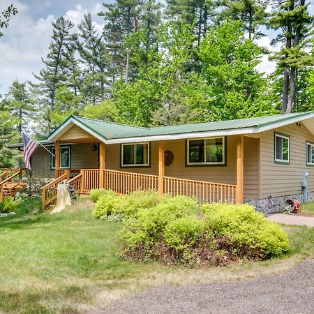 Waterfront Eagle River Home With Dock And Fire Pit! Kültér fotó