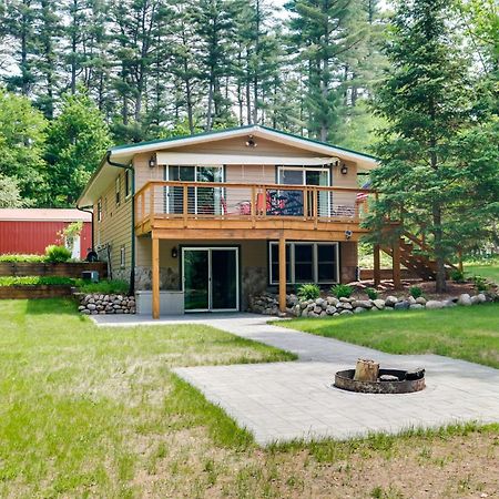 Waterfront Eagle River Home With Dock And Fire Pit! Kültér fotó